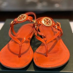 Tory Burch orange sandals